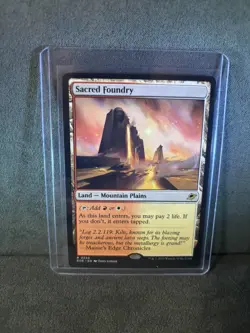 Sacred Foundry (Non-Foil) Edge of Eternities MTG EOE #256 NM - Image 1