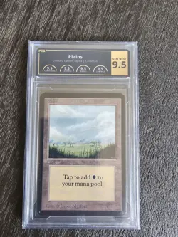 MTG Alpha Plains Blue Sky Gem Mint 9.5!! - Image 1