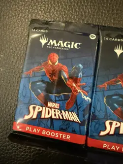 MTG Magic: The Gathering TCG - Marvel Spider-Man - Play Booster Pack x 4 - Image 2