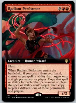 Radiant Performer (Extended Art) R Commander 2021 381 NM - Image 1