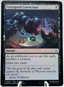 Corrupted Conviction 0098 Foil March of the Machine MOM MTG NM - Image 1