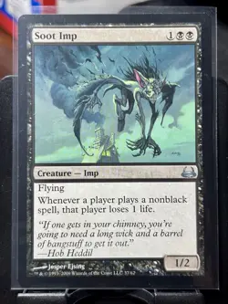 Soot Imp - REG - MTG - Duel Decks: Divine vs Demonic - 37/62 - UNCOMMON ~ NM - Image 2
