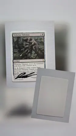 Wishclaw Talisman Foundations Rare Signed Artist Proof MTG - Image 3
