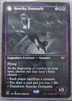 Henrika Domnathi Henrika, Infernal Seer - Innistrad: Double Feature - NM - Image 1