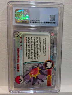 Pokemon 2000 Topps Series 3 Starmie 121 Silver Foil CGC Mint 9 - Image 2