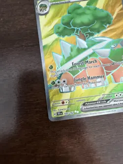 Torterra EX 185/162 Sv05: Temporal Forces Holo UR Pokemon Card 2024 Near Mint - Image 2