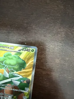 Torterra EX 185/162 Sv05: Temporal Forces Holo UR Pokemon Card 2024 Near Mint - Image 4