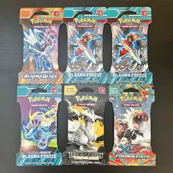 2013 Pokemon Card Game (TCG) - Black and White/XY - Empty Blister Packs - Image 1