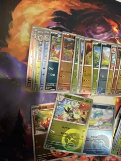 Pokemon TCG - 75 Card Mixed Lot Chinese Gem Pack 1/3Poke Ball And Energy Symbols - Image 2