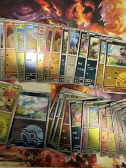 Pokemon TCG - 75 Card Mixed Lot Chinese Gem Pack 1/3Poke Ball And Energy Symbols - Image 3