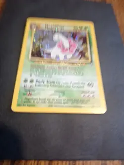 Pokemon TCG Meganium Neo Genesis Holo Rare Card 10/111 LP Condition - Image 4