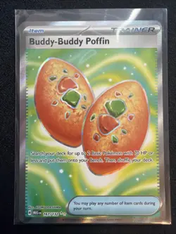 Buddy-Buddy Poffin 167/132 - Pokemon Mega Evolution Card - NM - Image 1