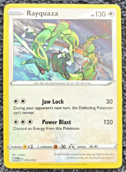 Pokemon Rayquaza 014/015 - McDonald's Promos 2025 Non Holo - Image 1