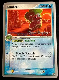 Lombre #45 NM 2005 Pokemon World Championships Decks Card Near Mint - Image 1