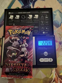 (VERY HEAVY) 22.54g Pokemon TCG Destined Rivals Booster Pack (SEALED)✅ - Image 1