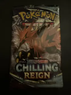 22.51g HEAVY!! Pokemon TCG Booster Pack - Sword & Shield Chilling Reign - Sealed - Image 2