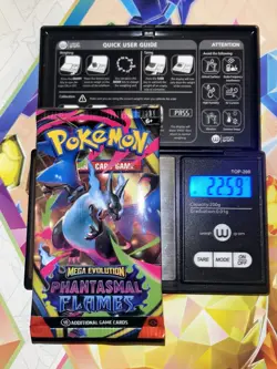 Very Heavy! 22.59g Pokemon TCG ME Phantasmal Flames Pack Sealed! - Image 1
