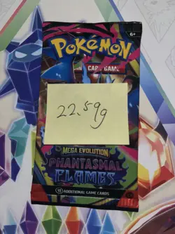 Very Heavy! 22.59g Pokemon TCG ME Phantasmal Flames Pack Sealed! - Image 2
