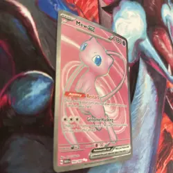 Pokemon Mew EX 2023 TCG Full Art Holo Rare Card 193/165 Scarlet & Violet 151 - Image 3