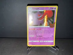 Gengar 057 2021 Pokemon Trick or Trade Chilling Reign Holo Rare Card NM+ - Image 1