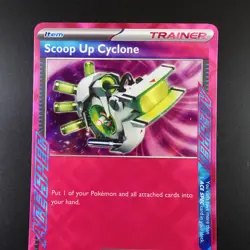 Scoop Up Cyclone 162/167 Pokemon Twilight Masquerade Holo Card - Image 2
