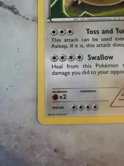 Snorlax 77/124 Fates Collide Regular Pokemon TCG - Image 5