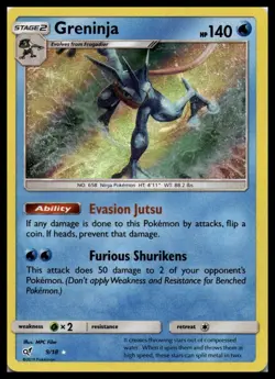 Detective Pikachu Complete Pokemon Set 1-18 Near Mint Charizard Mewtwo Greninja - Image 4