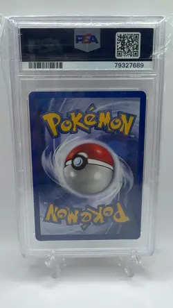 1999 POKEMON FOSSIL #4 DRAGONITE-HOLO PSA 8 - Image 2
