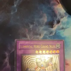 Yugioh Elemental Hero Grand Neos (Ultimate Rare) STON-EN035 1st Edition #Y42 - Image 3