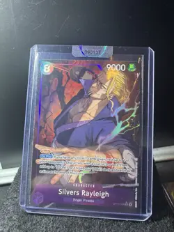 One Piece Silvers Rayleigh OP13-066 Alternate Art Carrying on His Will Near Mint - Image 1