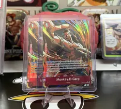 One Piece TCG Monkey D Garp Alt Art OP13-016 R Parallel Carrying On His Will NM - Image 1