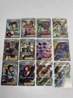 Pokemon TCG Full Art Trainer Lot of 12 Cards NM - Image 1