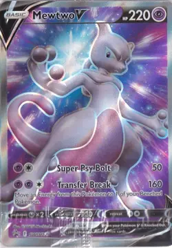 Mewtwo V SWSH229 SWSH: Sword & Shield Promo Cards Holo - Image 1