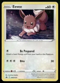 Eevee Promo SWSH: Sword & Shield Promo Cards SWSH127 NM - Image 1