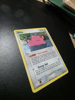 Pokemon TCG Ditto EX FireRed & LeafGreen Reverse Holo Holo Rare Card 4/112 - Image 1