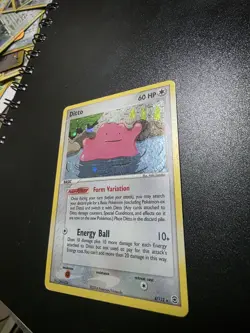 Pokemon TCG Ditto EX FireRed & LeafGreen Reverse Holo Holo Rare Card 4/112 - Image 2