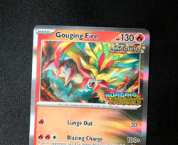 Pokemon Card - Gouging Fire SVP151 - Surging Sparks - Black Star Promo - NM ⭐ - Image 2
