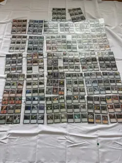 MTG Magic The Gathering300+ Cards Binder - In Sleeves - See Pics - GoodCond. - Image 1