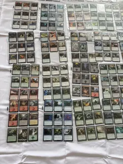 MTG Magic The Gathering300+ Cards Binder - In Sleeves - See Pics - GoodCond. - Image 2