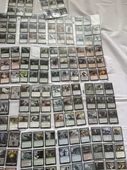 MTG Magic The Gathering300+ Cards Binder - In Sleeves - See Pics - GoodCond. - Image 4