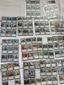 MTG Magic The Gathering300+ Cards Binder - In Sleeves - See Pics - GoodCond. - Image 5
