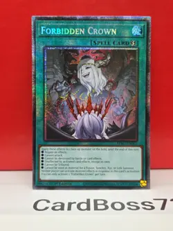 Forbidden Crown SPELL CARD - Burst Protocol - Starlight Rare #BPR-EN067 - Image 3