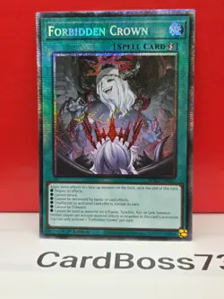 Forbidden Crown SPELL CARD - Burst Protocol - Starlight Rare #BPR-EN067 - Image 4