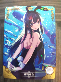 Mai Sakurajima - NS-10R-04 Goddess Story Bunny Girl Senpai Sexy Anime Waifu Card - Image 1