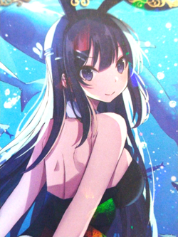 Mai Sakurajima - NS-10R-04 Goddess Story Bunny Girl Senpai Sexy Anime Waifu Card - Image 2