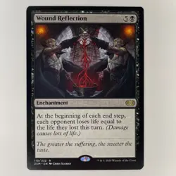 MISPRINT BACK WOUND REFLECTION DOUBLE MASTERS NM MTG - Image 1