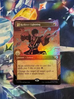 Redirect Lightning (Showcase) Avatar: The Last Airbender Foil - Image 1