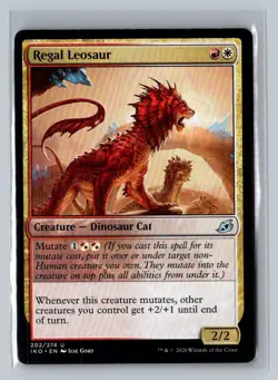 Regal Leosaur Ikoria: Lair of Behemoths #202 - Image 1
