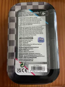 Pokemon TCG Black Bolt and White Flare Unova Mini Tin Factory Sealed - Image 2