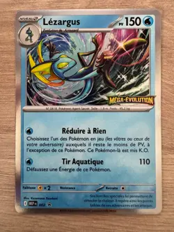 Carte Pokemon Lezargus MEP 002 Promo Stamp Mega Evolution FR Neuve Kit AP - Image 1